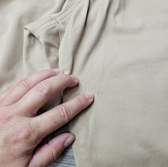 Wings + Horns Men's Chino Button Fly Pants Khaki 34x31 - Picture 10 of 12